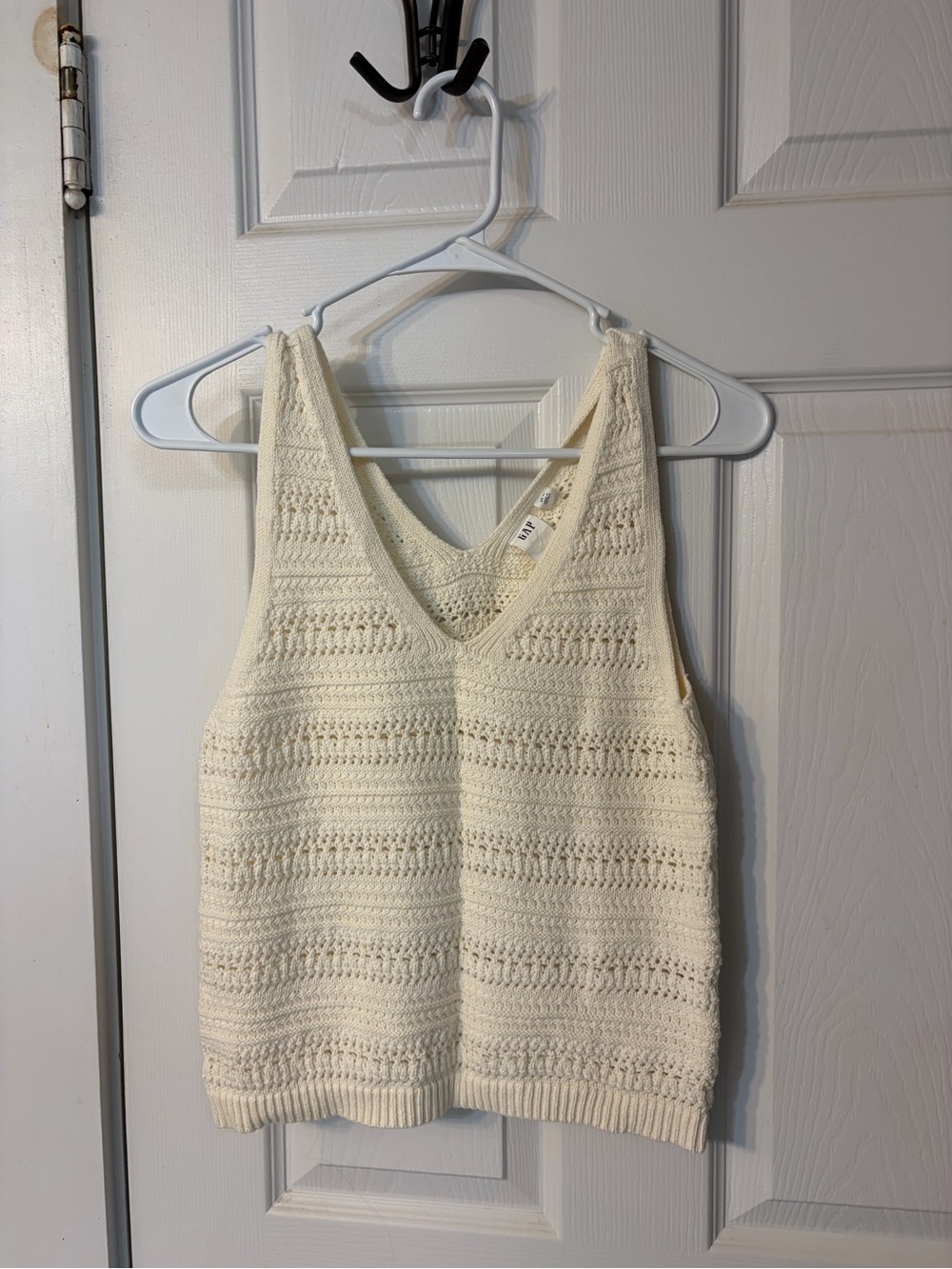 2 GAP Crochet V-Neck Tank Tops